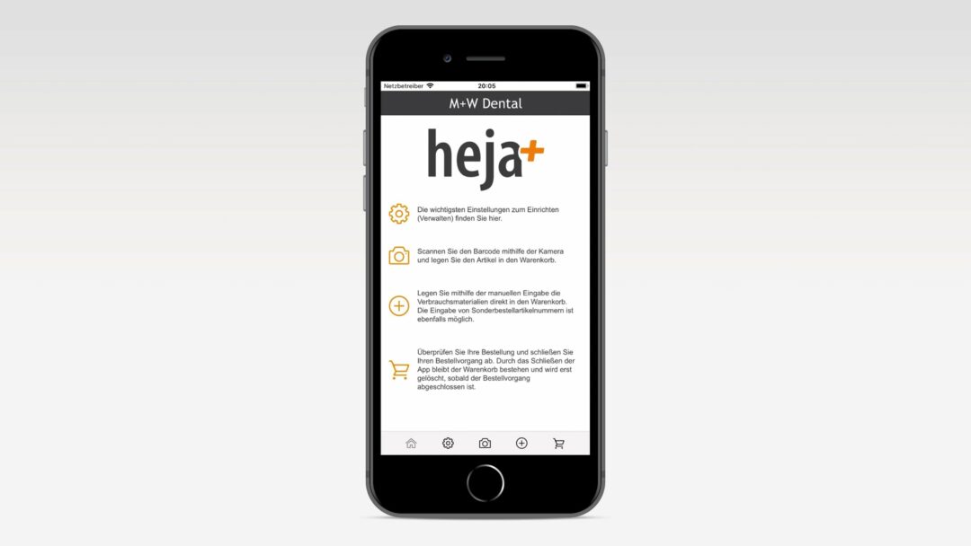 Trend SAP Cloud Platform Smartphone Bestellapp heja+