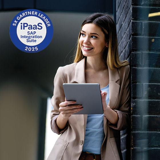 SAP Integartion Suite is 5 times Gartner iPaaS Leader