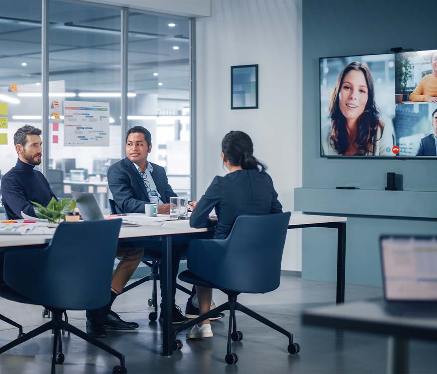 Video Call als Beispiel eines Modern Workplace